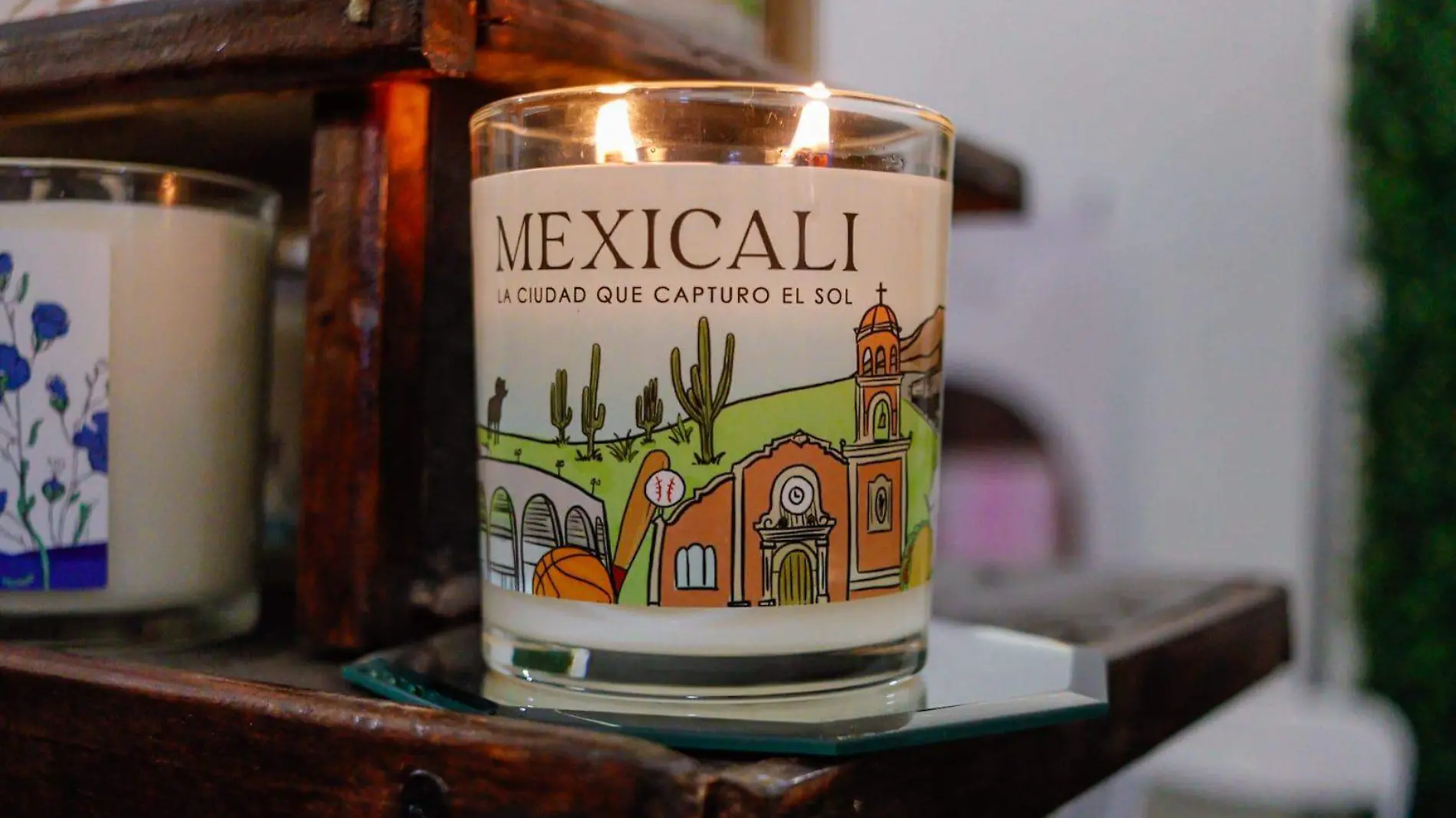 Crean vela con aroma a Mexicali